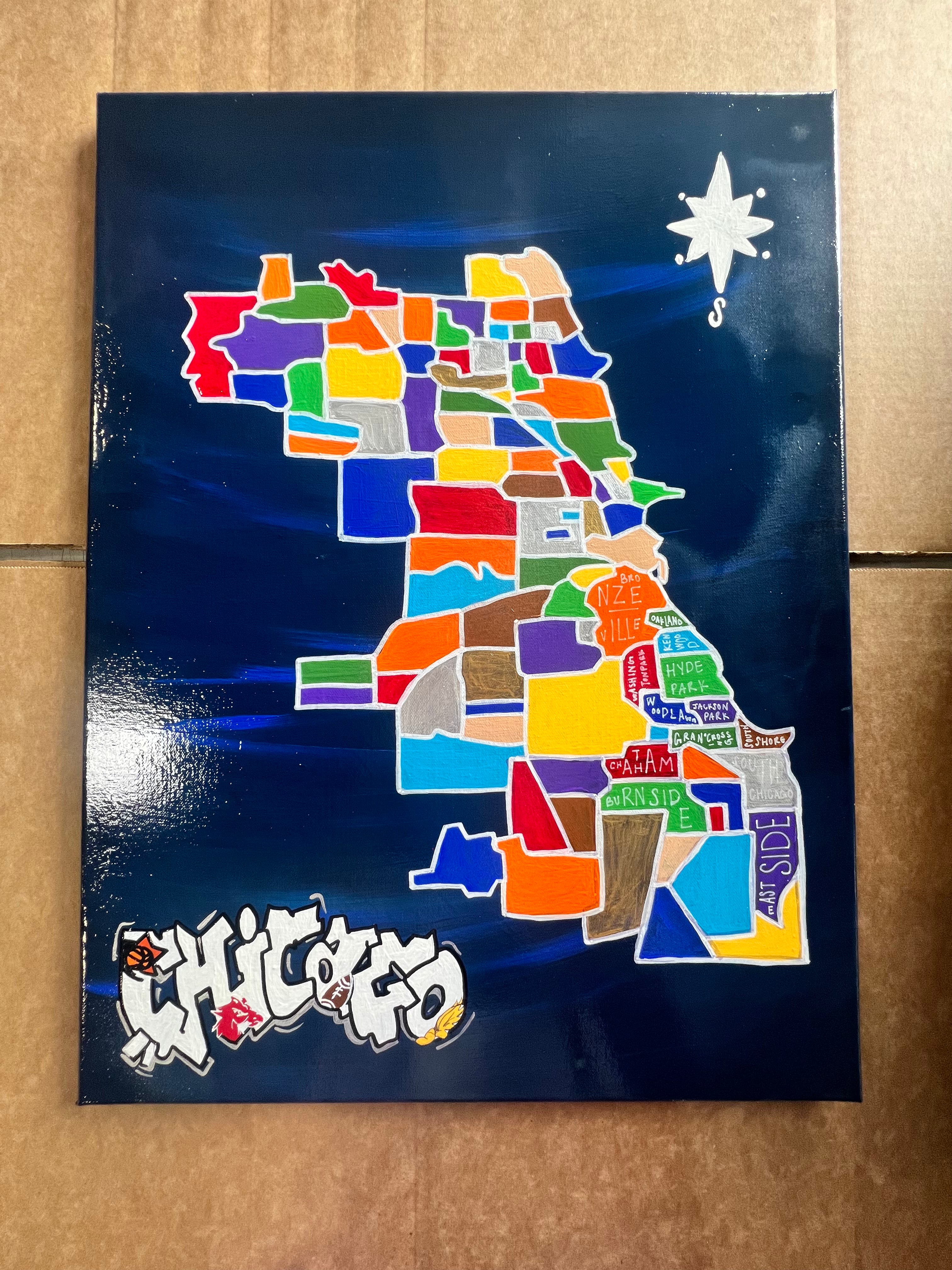 " A CHICAGO DAD " PRINT