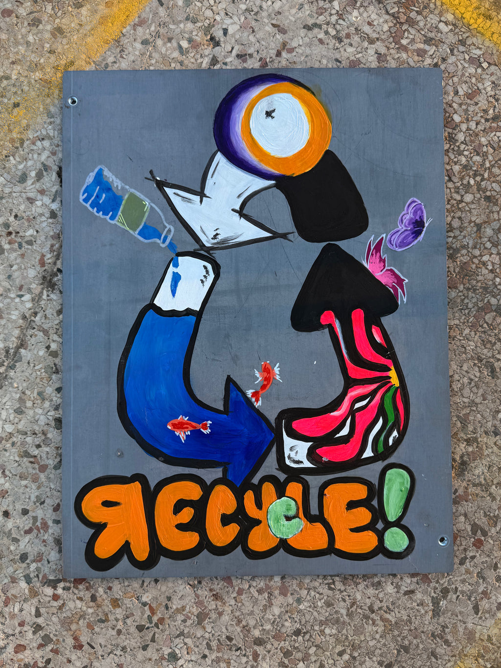 FRAMED METAL / RECYCLE