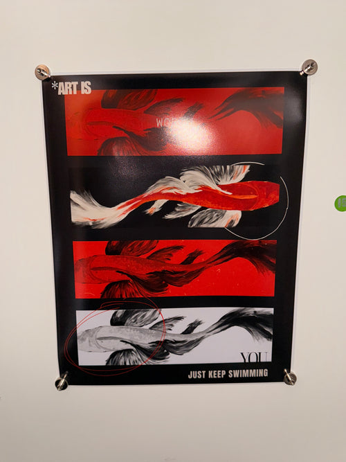 ART IS * POSTER